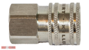 1/4" Stainless Steel Female Socket - Quick Disconnect