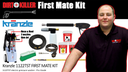 DIY First Mate Kit- Includes Kranzle 1122TST, Foam Cannon and Accessory Kit For DIY Boat Cleaning
