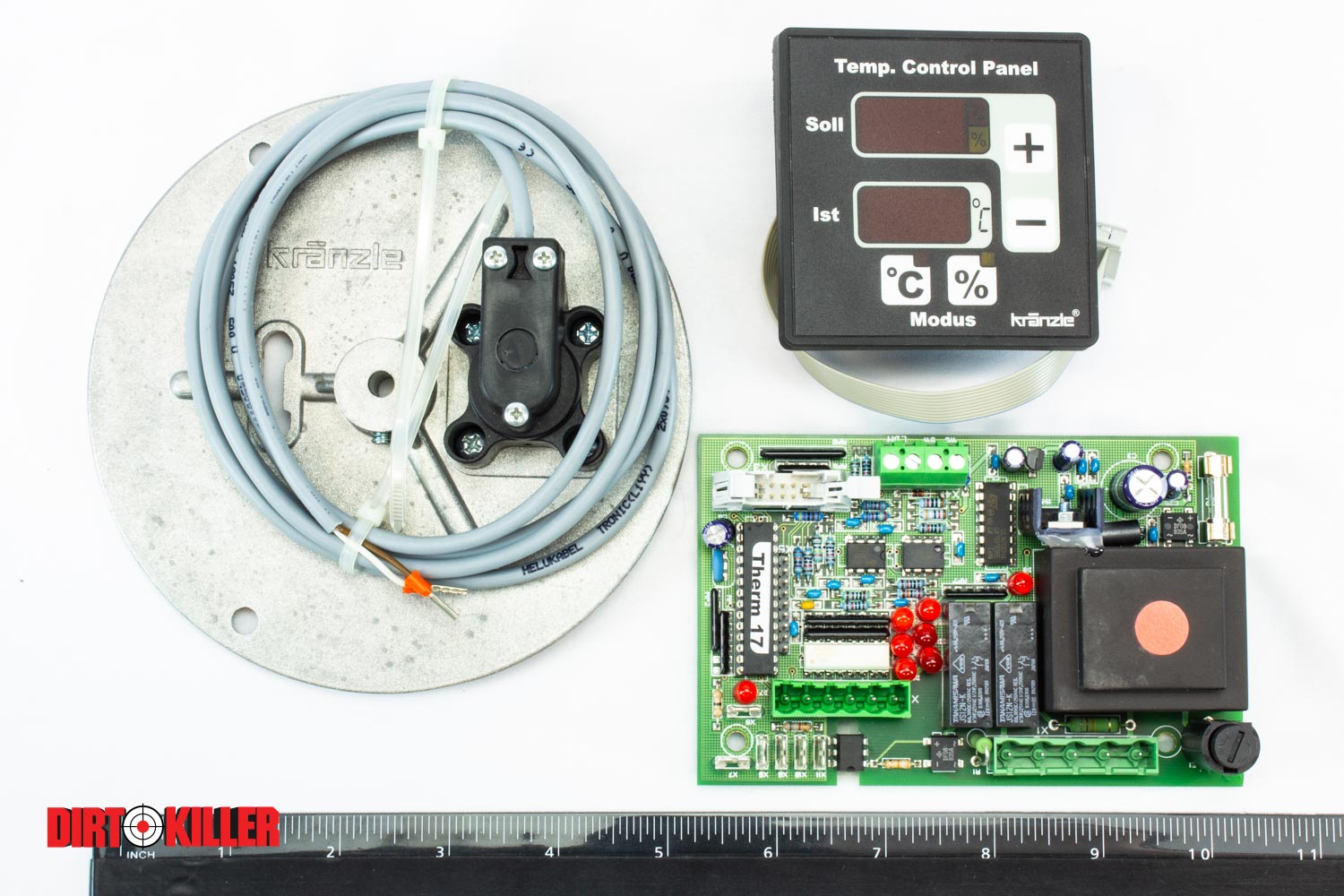 Kränzle 3 Piece Electronic Thermostat Assembly for Therm 5 Series-image_1