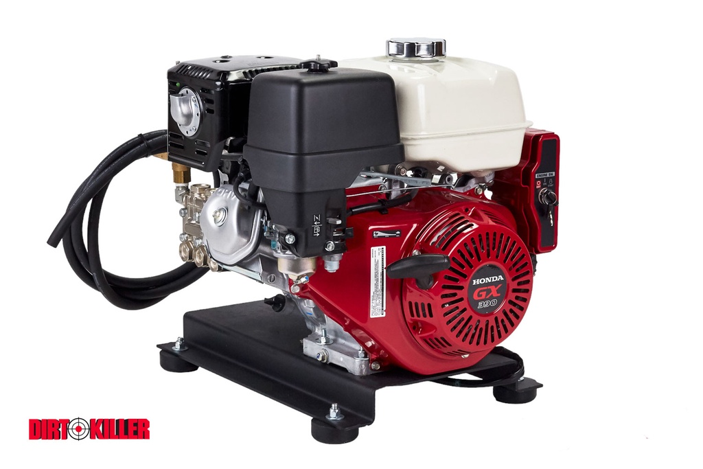 Dirt Monkee Honda GX390 Key Start With Gear Reduction Driven General Pump 5.5 GPM @ 3000 PSI DM-EHS390GG53
