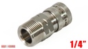 22MM Male With 14MM Yoke By 1/4" Stainless Steel Socket