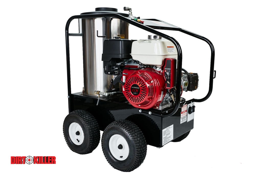 Dirt Killer Fahrenheit 53 5.0 GPM @ 3000 PSI | Hot Water pressure washer
