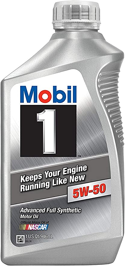 Mobil One Synthetic Oil 5W50