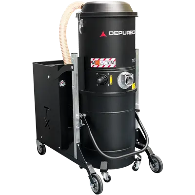 Depureco TX750 dusts & solids in continuous use vacuum cleaner