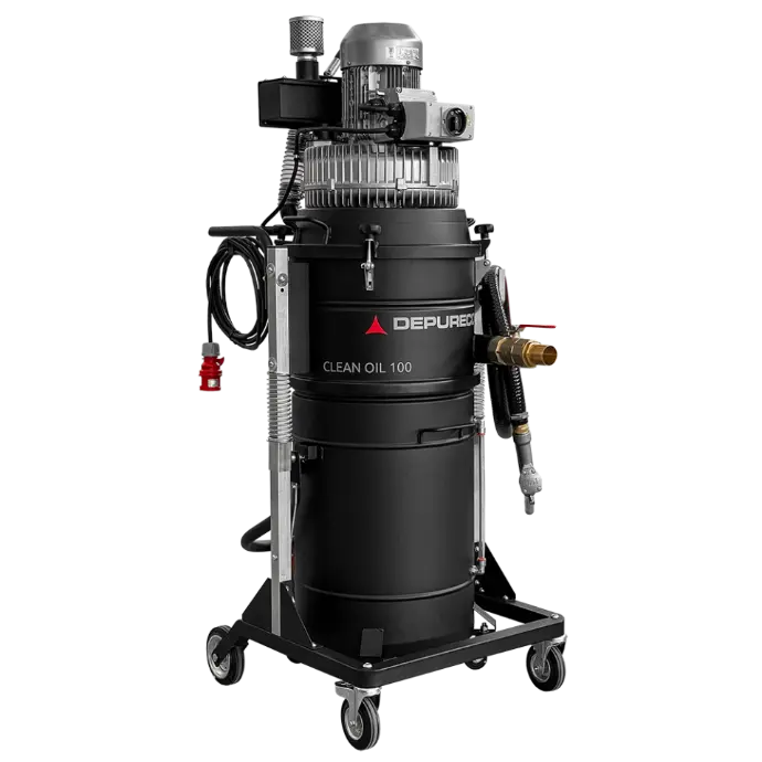 Depureco CLEAN OIL T swarf and oil vacuum