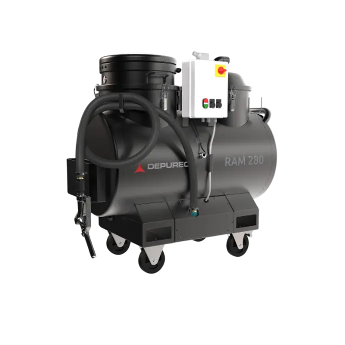 Depureco RAM OIL 280MP swarf and oil vacuum