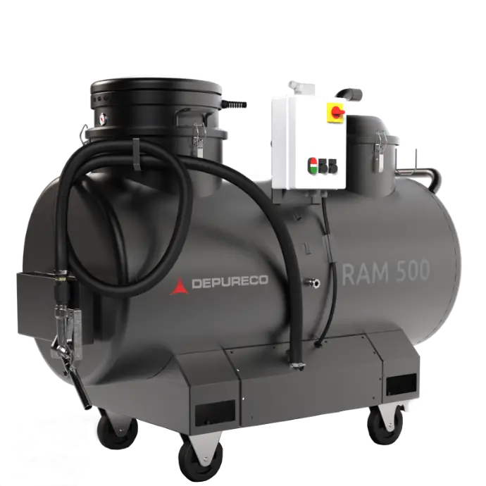 Depureco RAM OIL 500MP swarf and oil vacuum