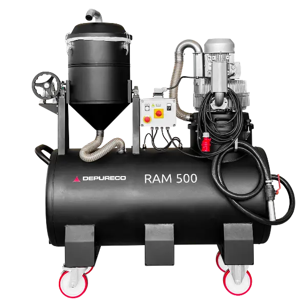 Depureco RAM OIL T500 swarf and oil vacuum