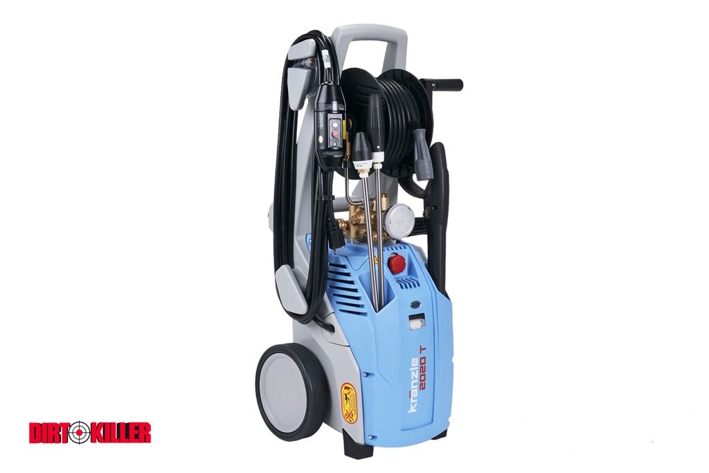 Kränzle K2020T 2000 PSI 2.0 GPM Electric Pressure Washer with Hose Reel GFI