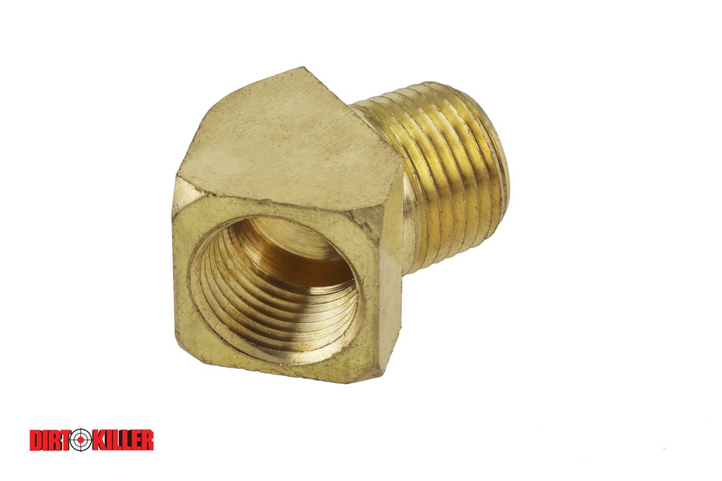  Brass 45 degree  Street Elbow 1/2" MNPT x 1/2" FNPT