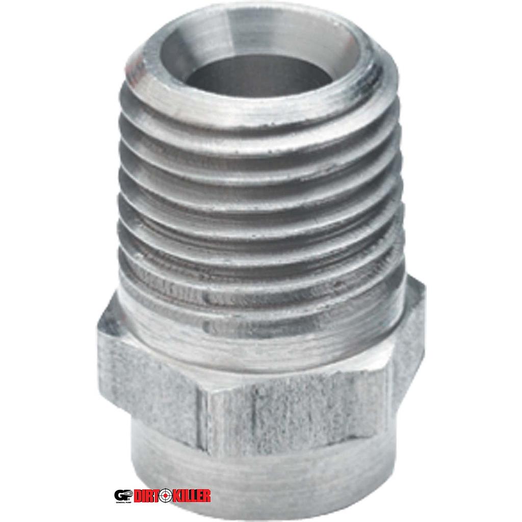  Threaded 1/4" MNPT Nozzle 3.0-25 degree 