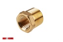  Brass Reducer Bushing 3/8" MNPT x 1/4" FNPT