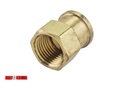  Brass Reducer Coupling 3/4" FNPT x 1/2" MNPT