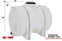  525 Gallon Water Leg Tank