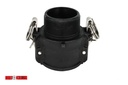  Poly Camlock 2" Type B Female Camlock x MNPT