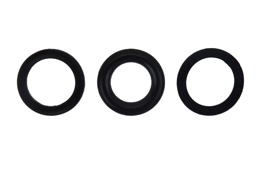  Kränzle Unloader Piston 8mm Parbak O-Rings (3pc)