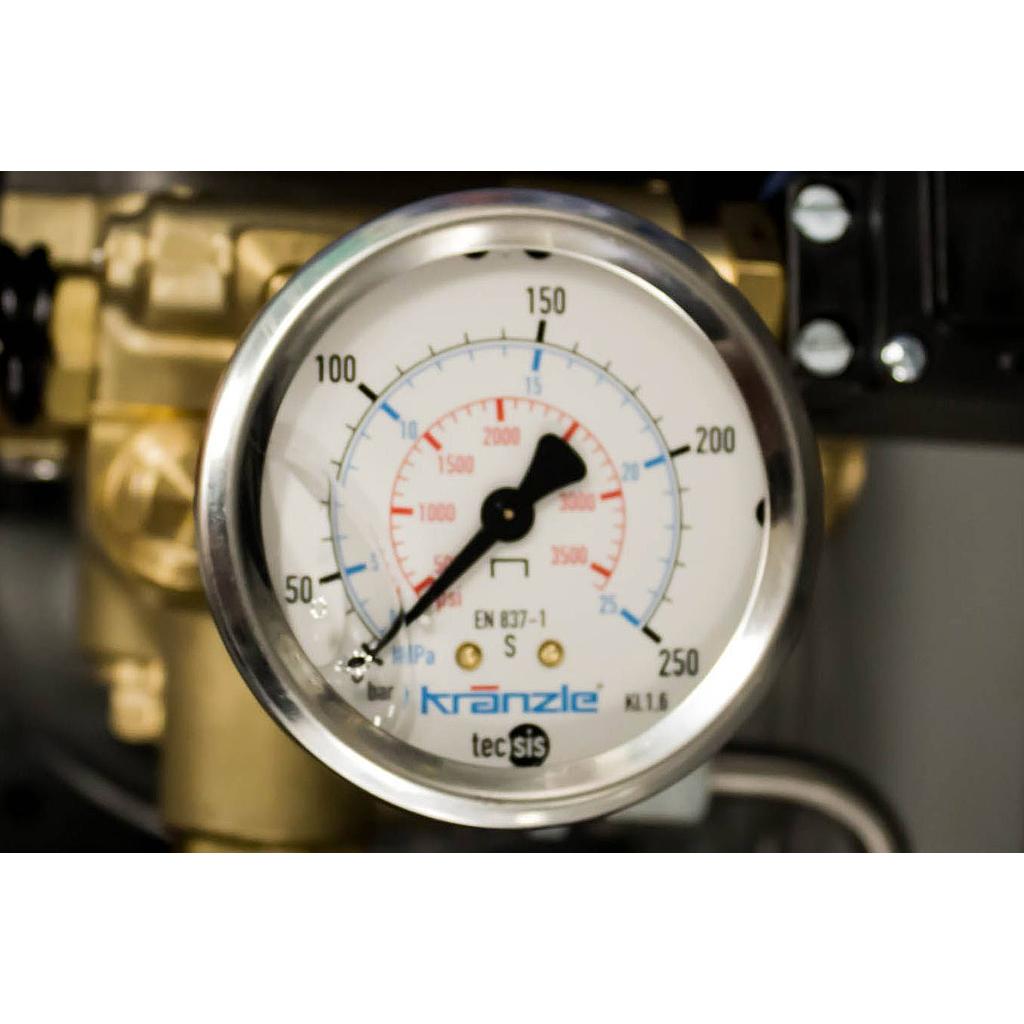 [97150393] Kränzle Pressure Gauge 0-250 Bar 1/4" MBSP
