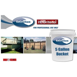 [8100425] EaCo Chem HD Britenol Commercial grade all-purpose cleaner 5 gallons