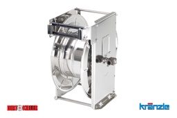 [97412597] Kranzle Hose Reel, Retractable, Auto Spring Return, SS