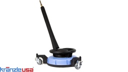 [9741881] Kranzle UFO Flat Cleaner w/wheels and bayonet quick release
