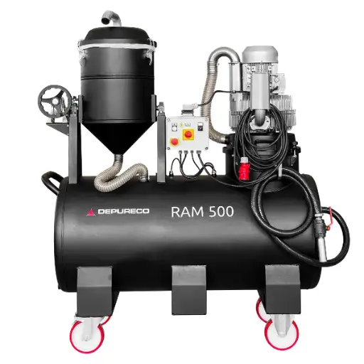 [2300140] Depureco RAM OIL T500 swarf and oil vacuum