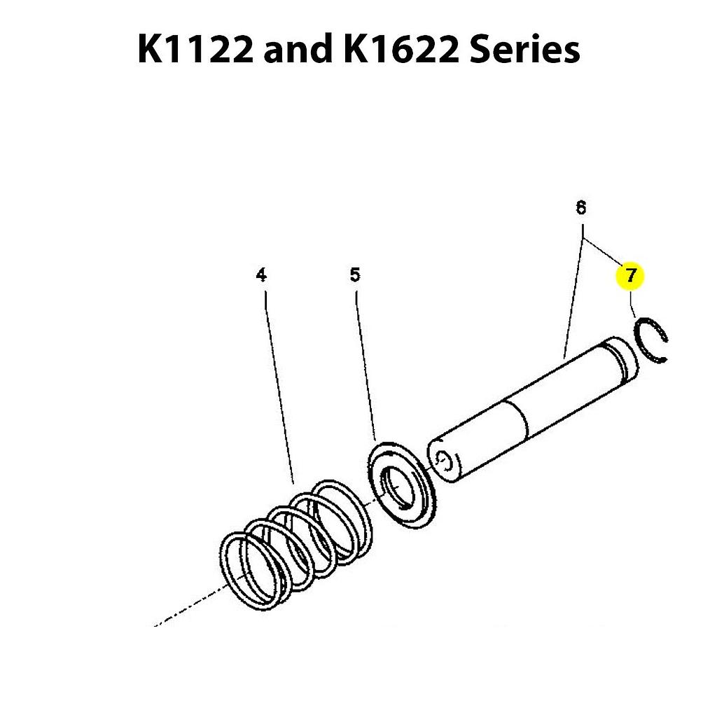 [9741635]  Kränzle Snap Ring 14 mm 1122 1622