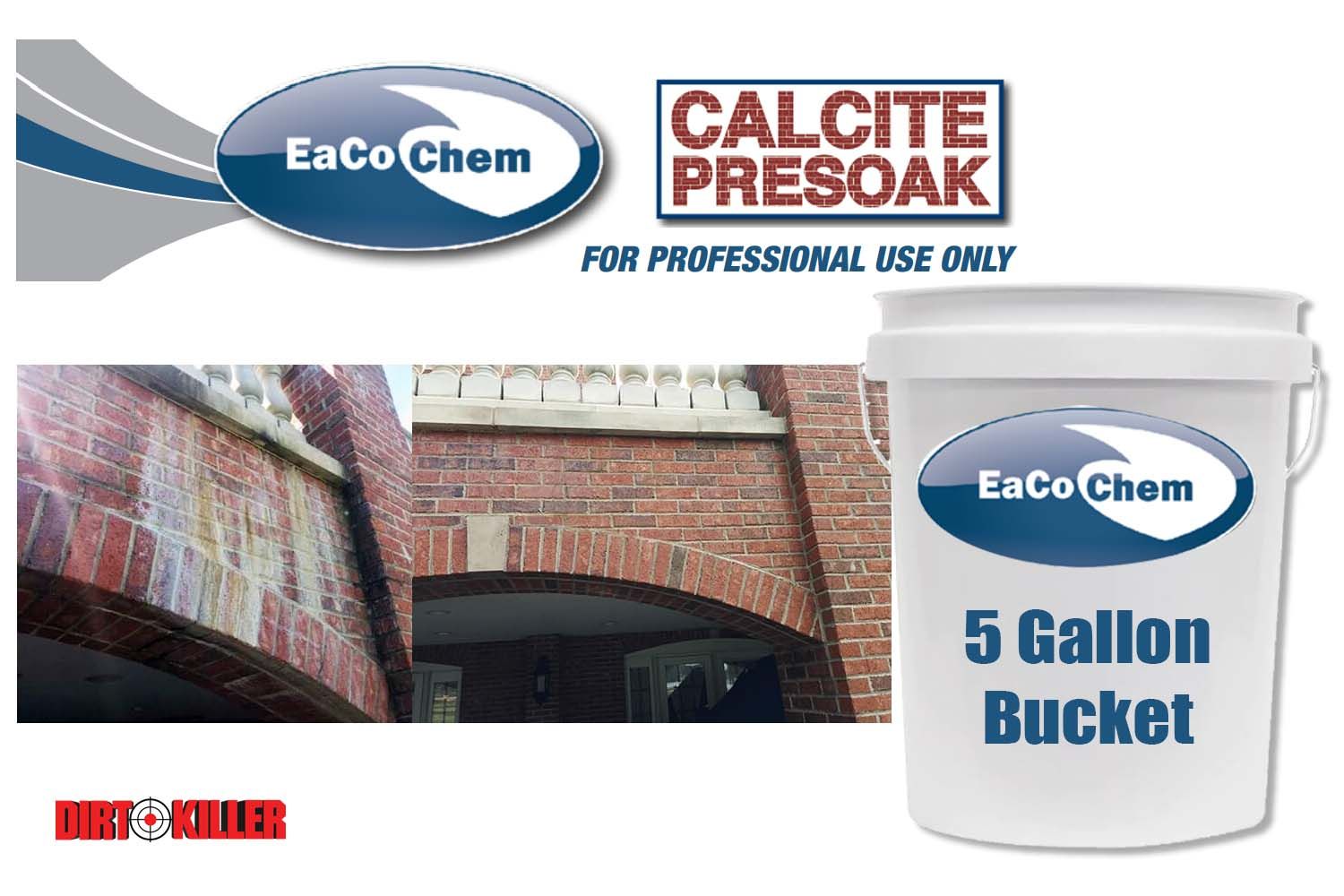 Eaco Chem Calcite Presoak - Step 1 - Step 2 NMD 80