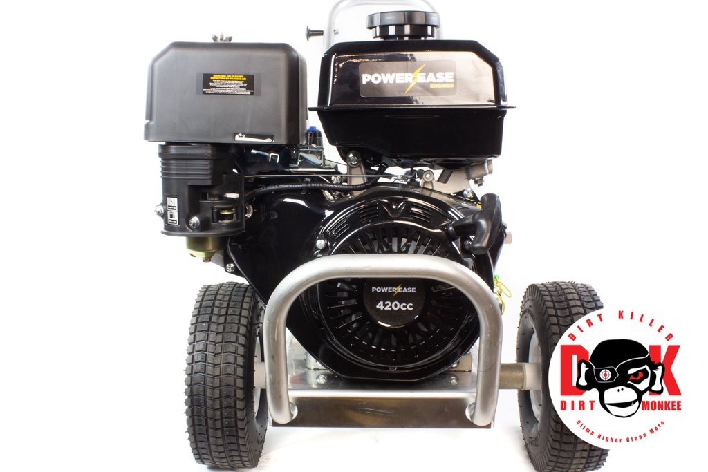 DIRT MONKEE PE-CART POWER EASE 15HP  GPM 5.3 @ 3000 PSI DM-PEC420C53-image_3.3 @ 3000 PSI DM-PEC420C53-image_3