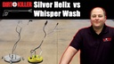 Silver Helix Flat Surface Cleaner 30" Diameter Stainless Steel