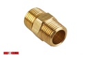 Brass Hex Nipple 1/2" MPT