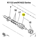 Kränzle Unloader Control Piston with Seals 1122 1622