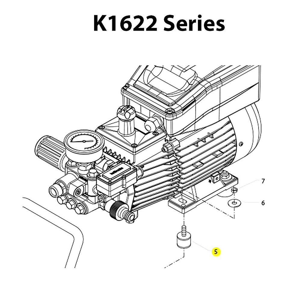 Kränzle Rubber Bumper 30 x 20 1622-image_5.jfif