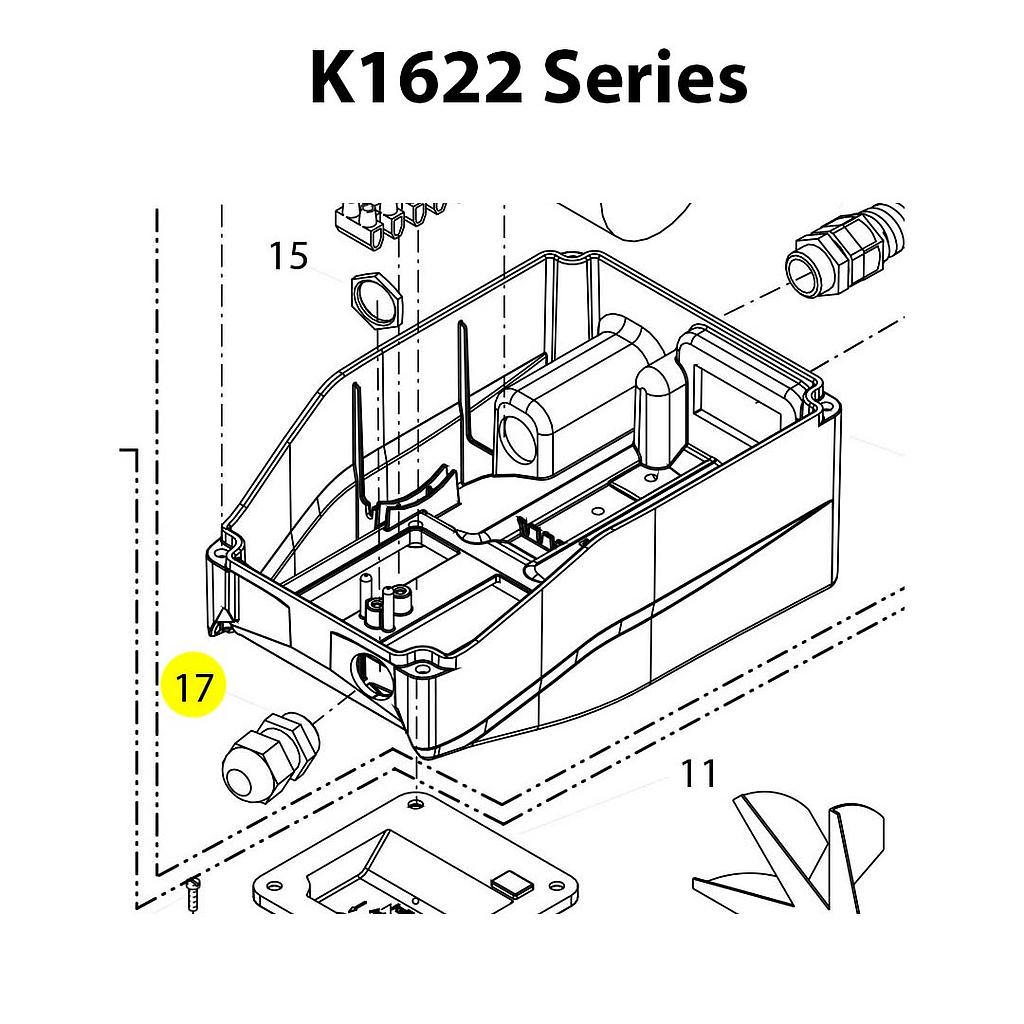 Kränzle Cable Gland PG 11 1622-image_2.jfif