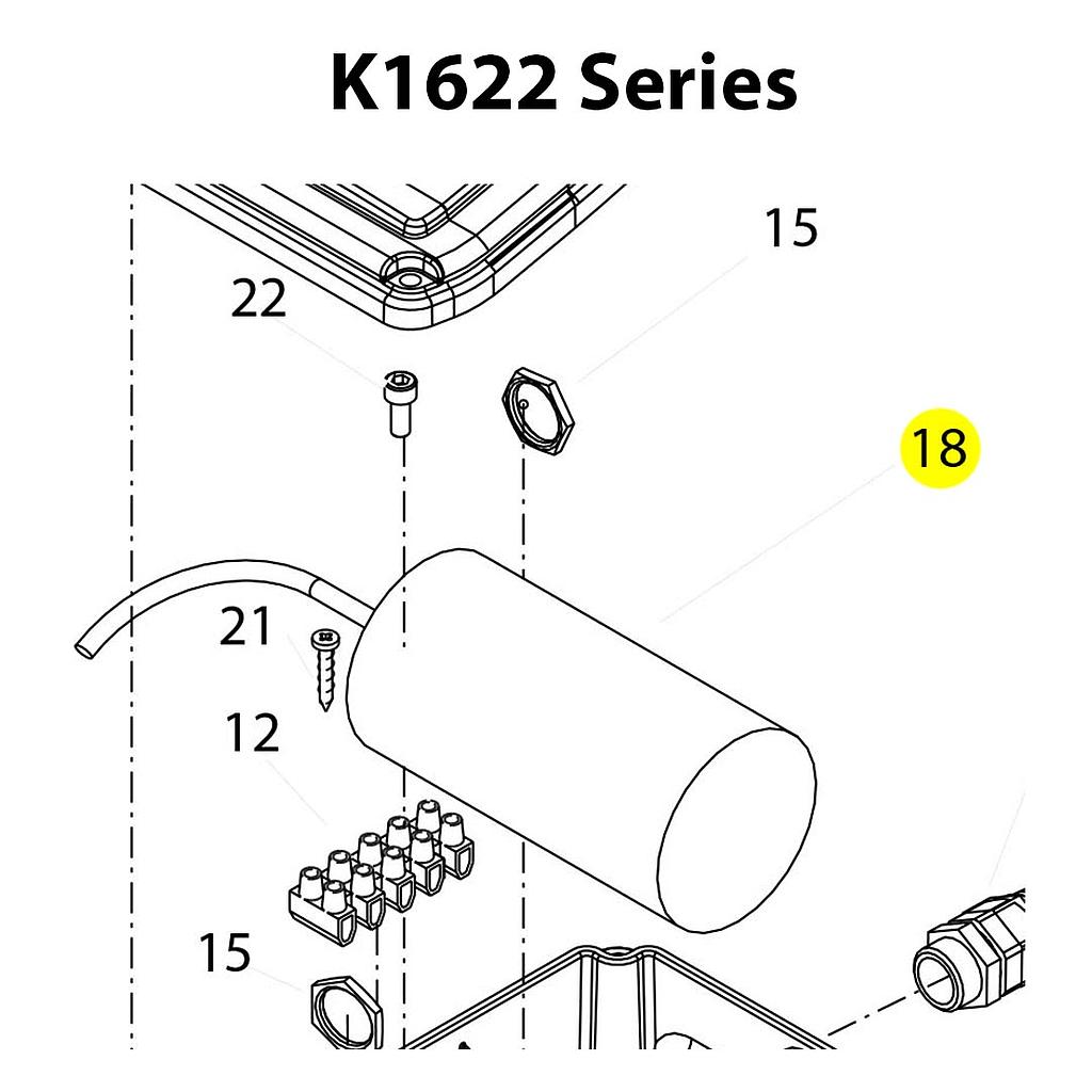 Kränzle Motor Capacitor 80uF K1122 K1622 K1322-image_1.jfif