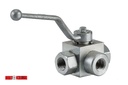 3-way HP Ball Valve,3/8"FPT BA4731, 7000psi Max