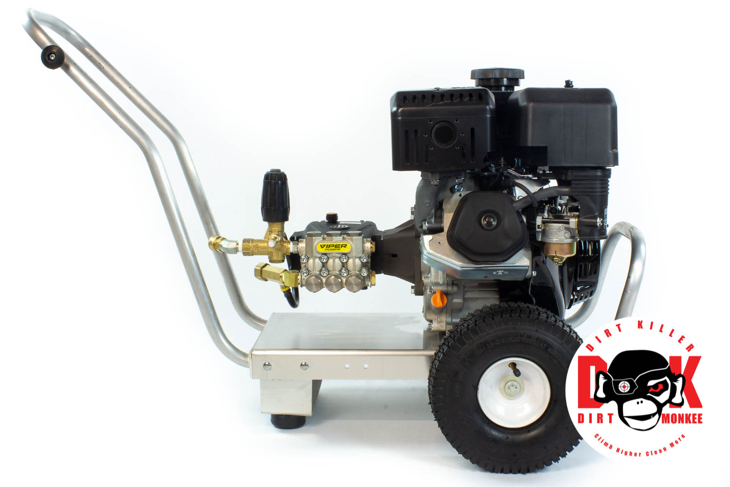 Dirt Monkee 15hp Power Ease AR Viper Pump 4 GPM 4000 PSI-image_1