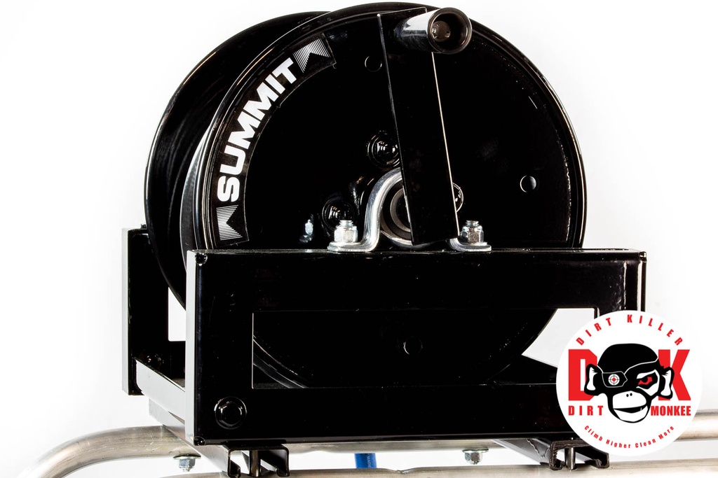 Dirt Monkee 15hp Power Ease EZ 4040g Pump 4gpm 4000 psi rollover frame hose reel-image_3