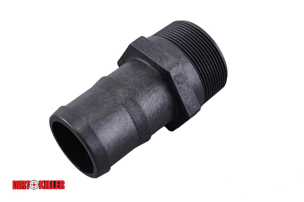 Poly Hose Barb Adapter HB200 2"MNPT x 2"Hose Barb
