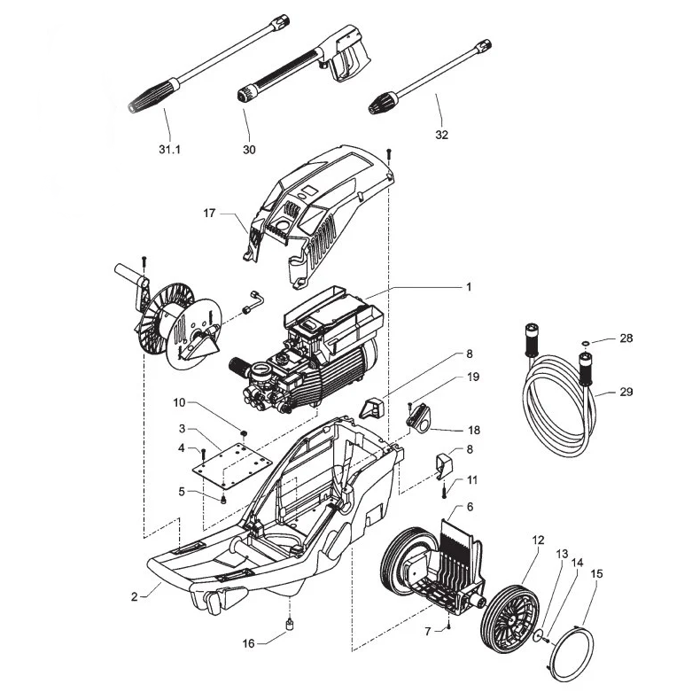 Kranzle K2160TST Diagram
