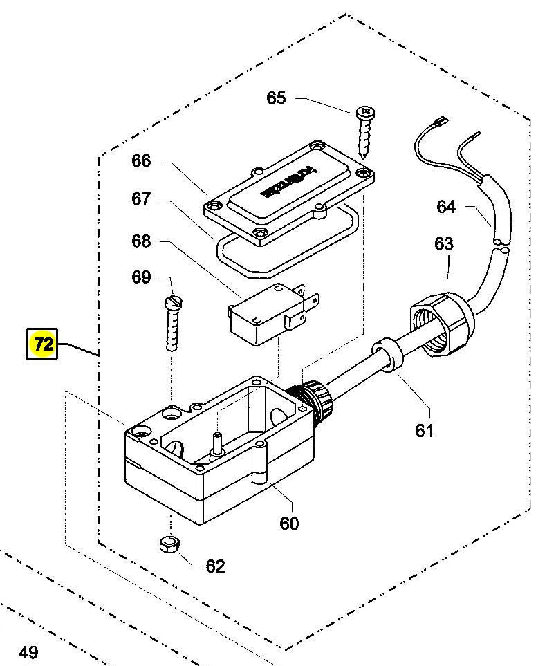 Kränzle Pressure Switch for K1122-image_1