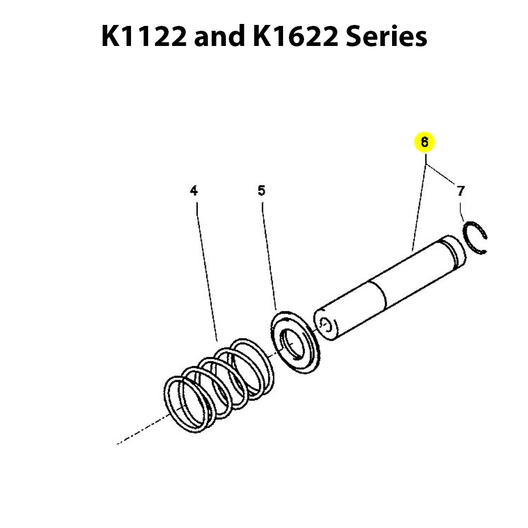 Kränzle Plunger 14 mm 1122 1622