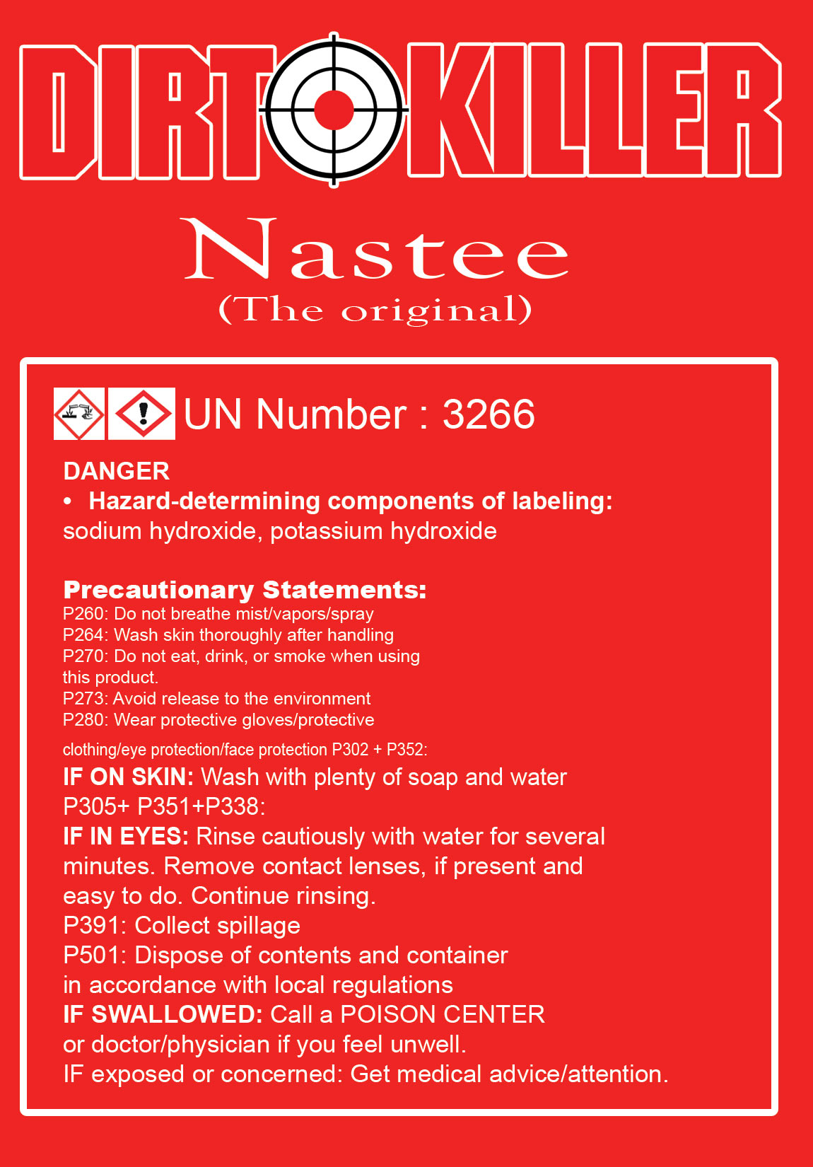 Nastee 1 Gallon - Remove oil stain from concrete - Industrial Degreaser-image_4