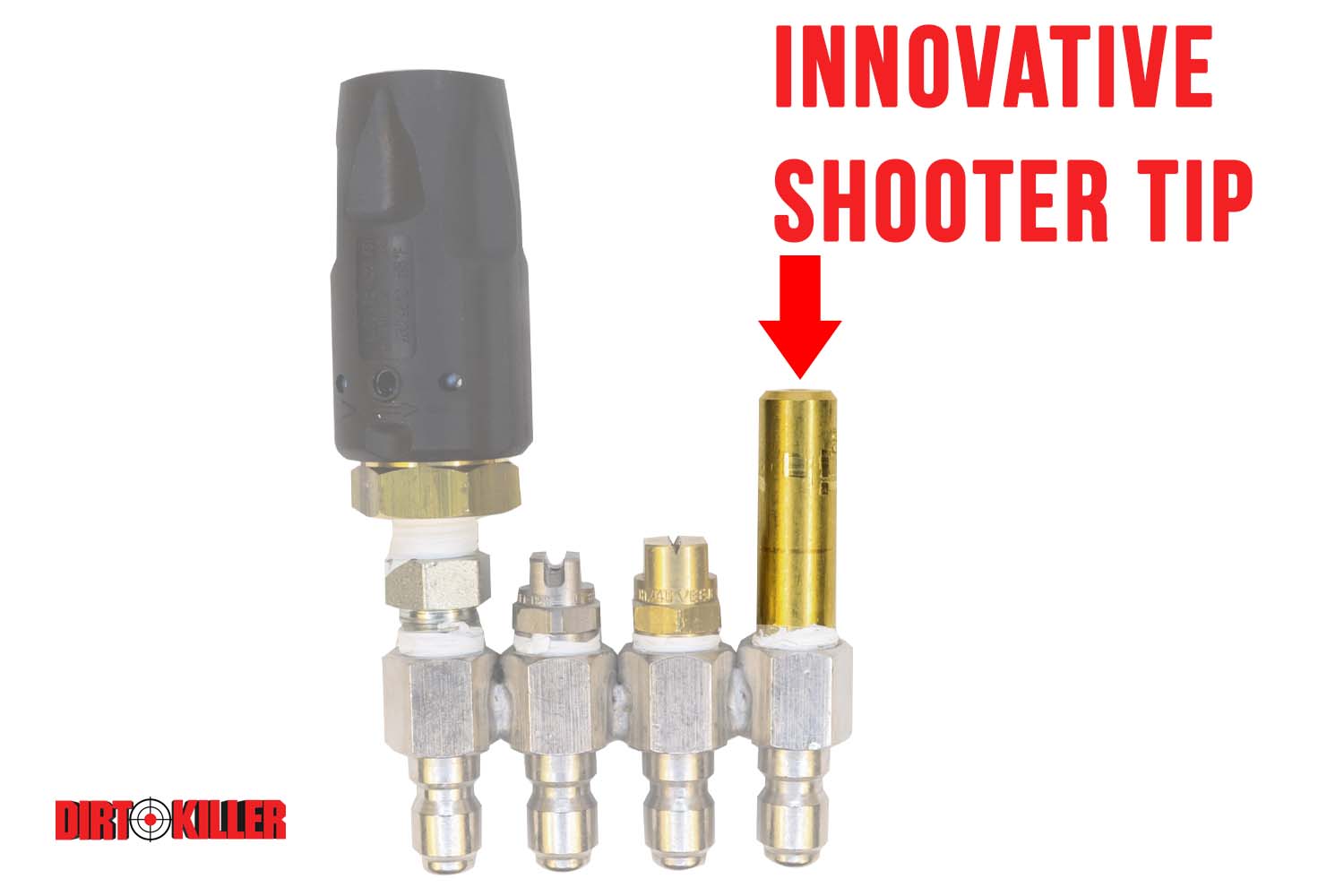 Innovative Shooter Tip 6 gpm Soap Nozzle