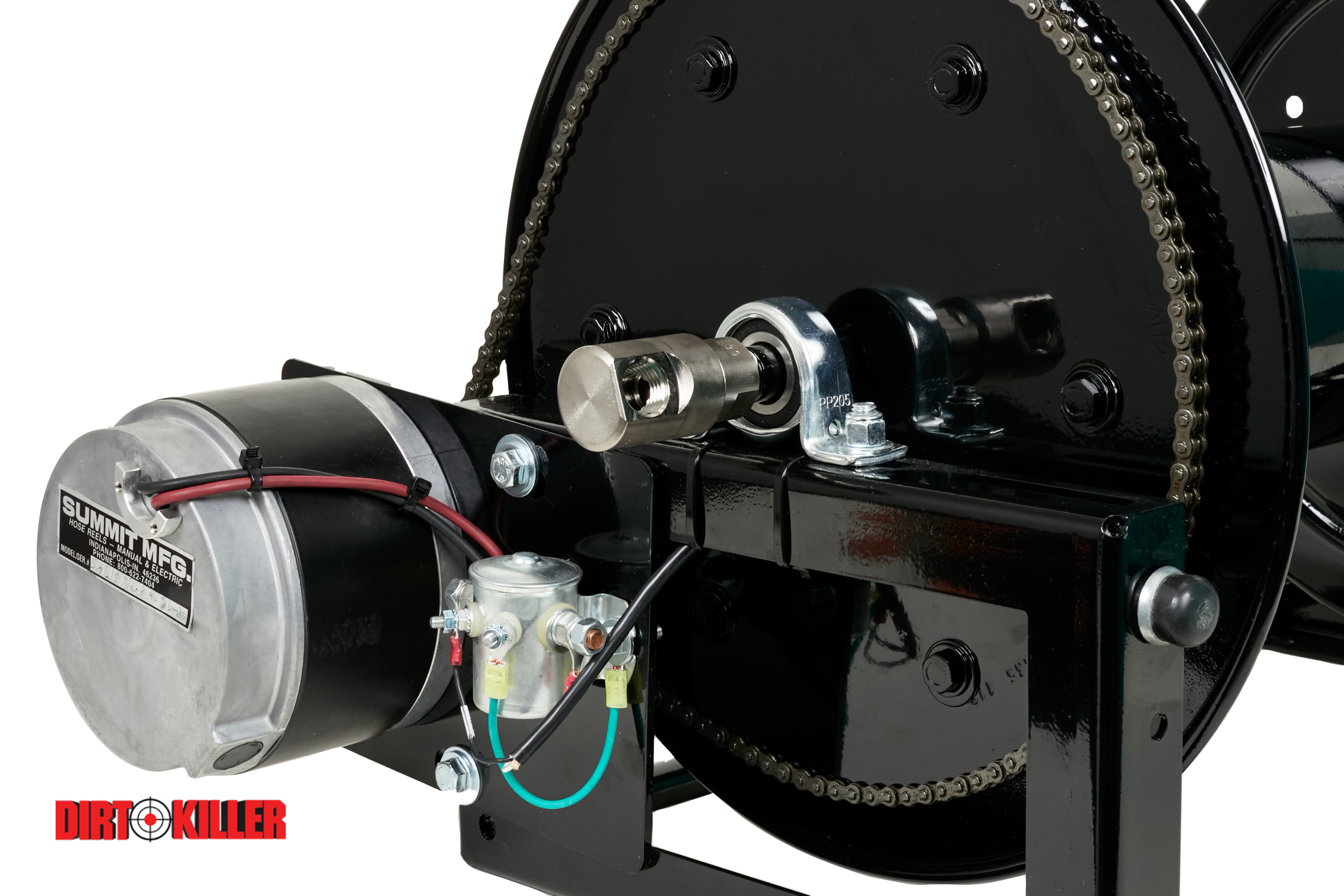 Summit Hose Reel SM18 Electric Rewind, Fits 450' of 3/8" High Pressure Hose-image_3