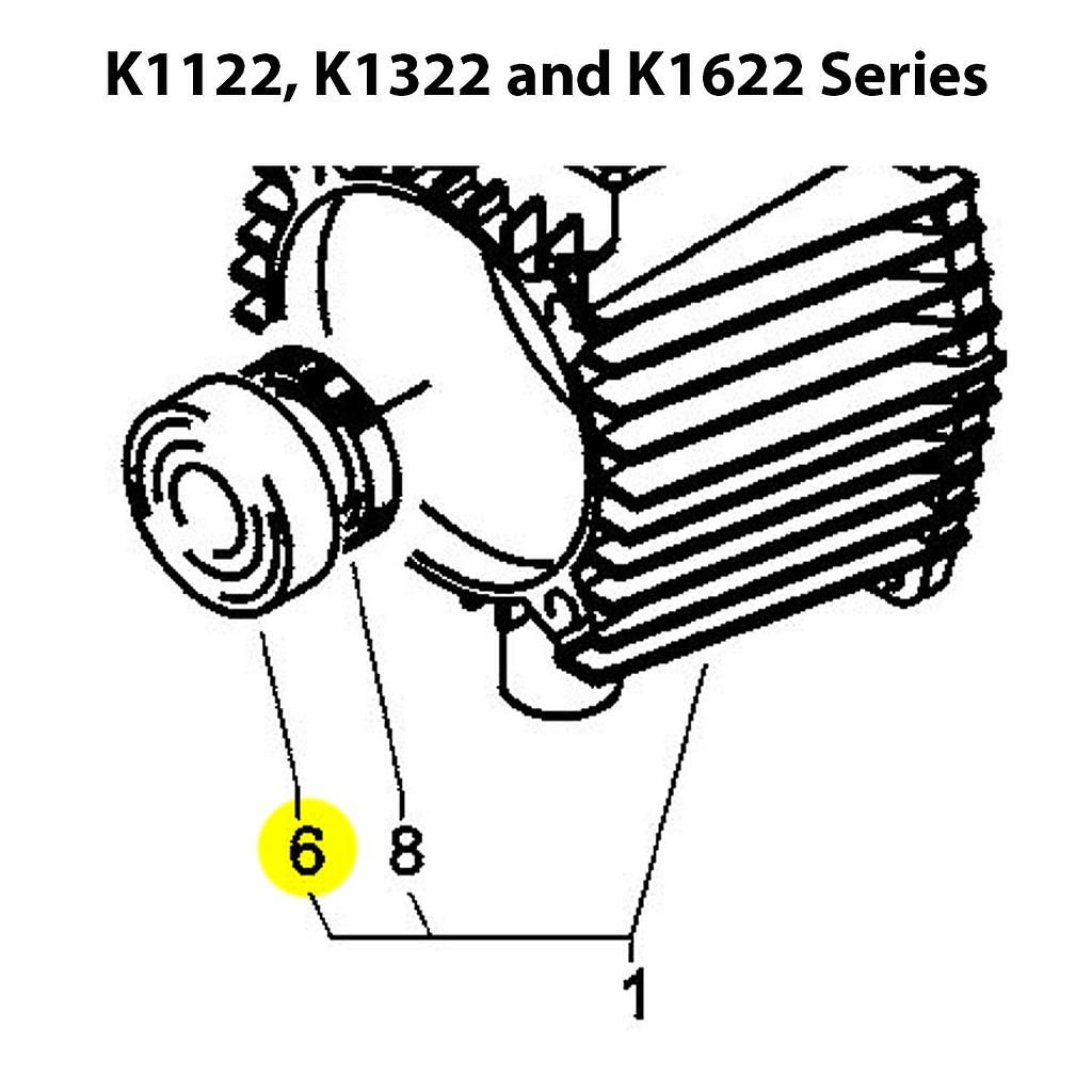 [9743026] Kränzle Motor Bearing A-Side K1122 K1322 K1622