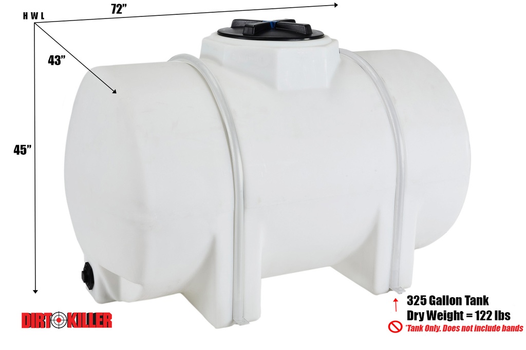  325 Gallon Water Leg Tank