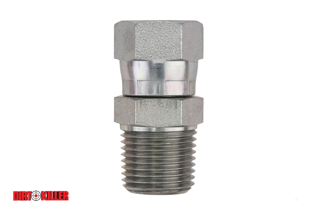  Steel Swivel JIC Adapter 1/2" MNPT x 1/2" Female JIC