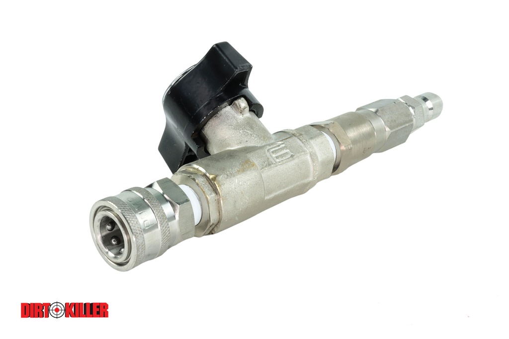  High Pressure Ball Valve Assembly with Swivel & SS QCs