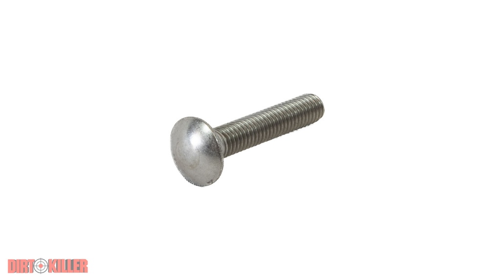  SS Carriage Bolt  3/8"-16 x 2" Long