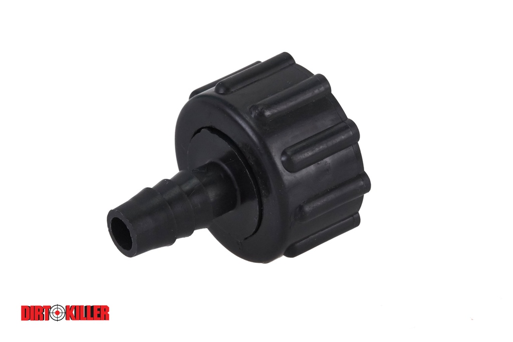  Poly Garden Hose Barb Adapter Female GHT 1/4" Barb